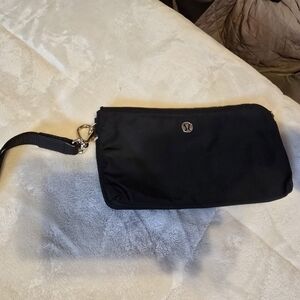 lululemon athletica Black Wristlet Clutch In Newish Condition